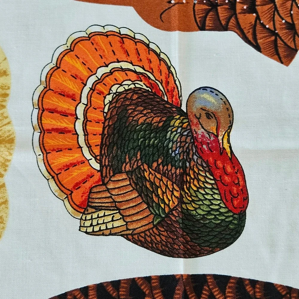 Patty Reed Designs Autumn Harvest Stuffed Turkey Fabric Panel DIY Sewing Project